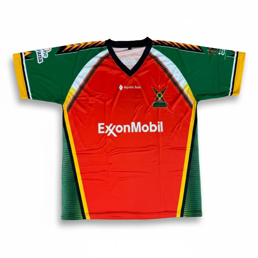 Guyana Amazon Warriors - CPL Replica Jerseys 2025 - Half Sleeve (XL)