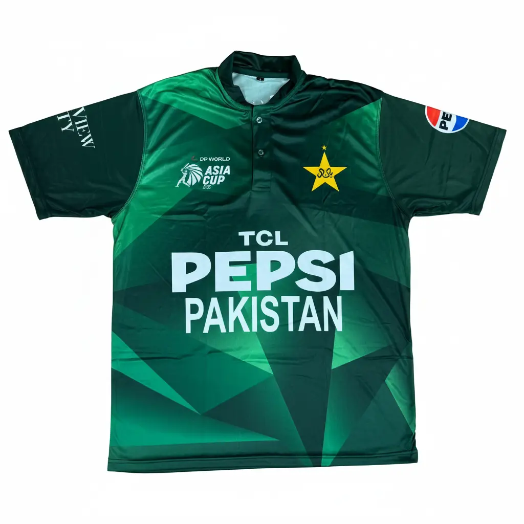 Pakistan Team Jersey Asia Cup - 2025  (XL)