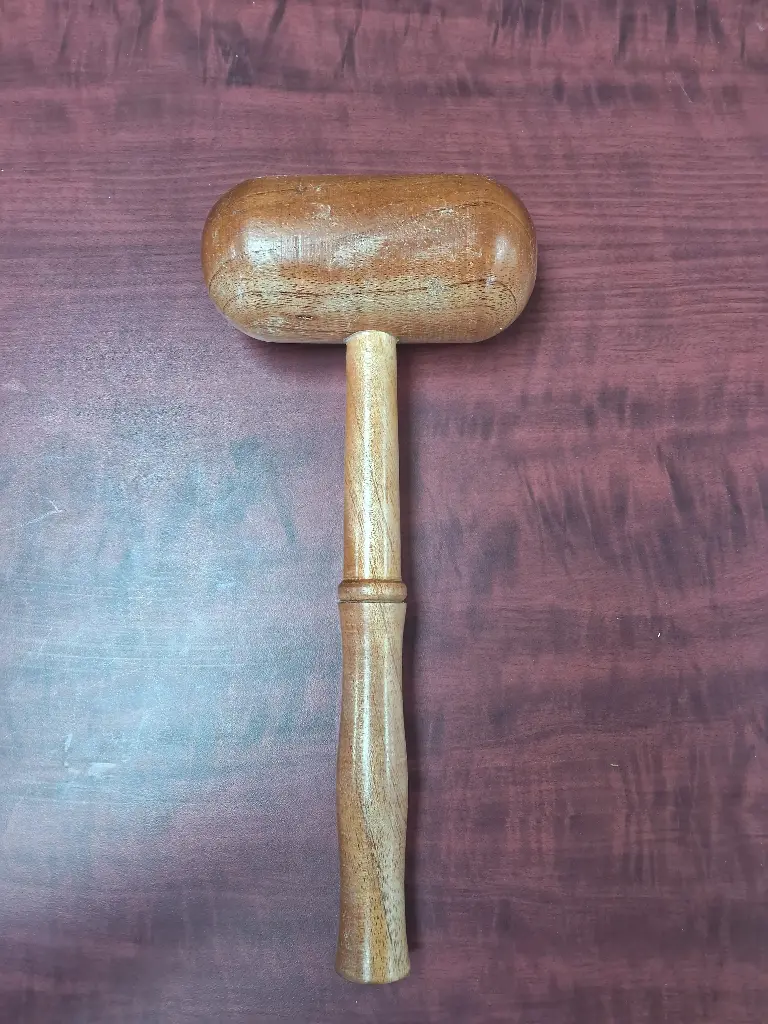 Red Leafs Cricket Bat Wooden Mallet